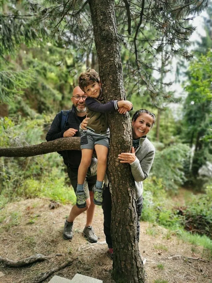 Federico, Sarah und Pietro